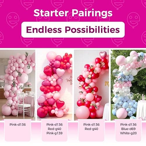 Bezente Pastel Pink Latex Party Balloons -100 Pack 12 inch Round Helium Light Pink Bridal Pink Balloons for Easter Wedding Bridal Shower Gender Reveal Birthday Princess Party Decorations thumbnail 4