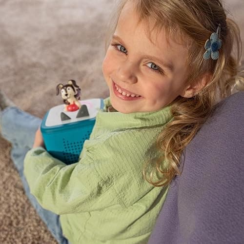 Toniebox 2 Audio Player Starter Set for Kids 1+ with Playtime Puppy - Listen play and grow - Tropical Teal thumbnail 2