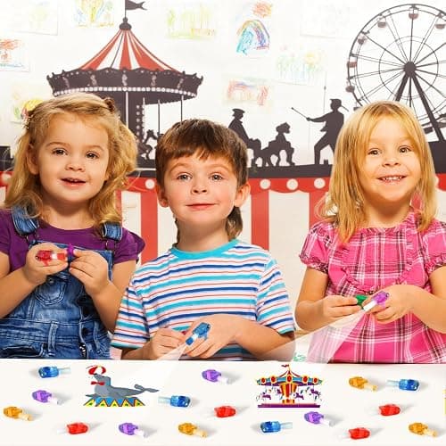 36Pcs Carnival LED Finger Lights Circus Party Favors Glow in the Dark Light Up Finger Lights Carnival Themed Toys Bulk for Halloween Birthday Party Goodie Bag Stuffer Birthday Gifts Classroom Prize thumbnail 2