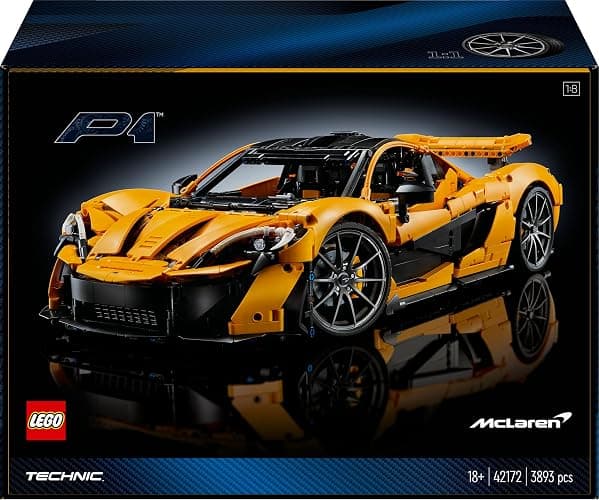 LEGO Technic McLaren P1 - Kit Maquette Hypercar pour Adultes - Idée Cadeau pour Les Passionnés de Voitures - Objet Collector à Échelle Réduite - Réplique de Voiture de Course 42172 thumbnail 10