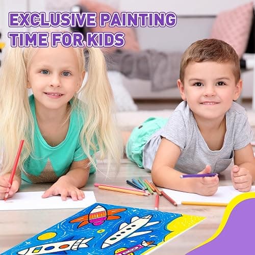 ESRICH 24Pack Canvas for Painting, 6pcs Each of 4x4, 6x6, 8x8, 10x10 Canvas Boards for Painting, Art Supplies of Blank Canvas for Adults&Kids, Pre-Primed Painting Canvas for Acrylic, Oil & Watercolor thumbnail 7
