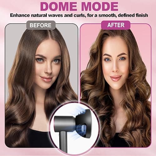 YTCHYYSK New Wave+Curl Diffuser Nozzle for Dyson Supersonic Hair Dryer HD01 HD02 HD03 HD04 HD08 HD15 HD16 Accessories, Attachemnt Parts No 973924-01, One Tool Two Mode for Wavy Curly or Coily Hair thumbnail 4