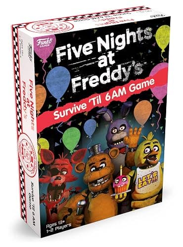 Funko Games Five Nights at Freddy's - Survive 'Til 6AM Game |1-2 Players, Ages 13+ thumbnail 4