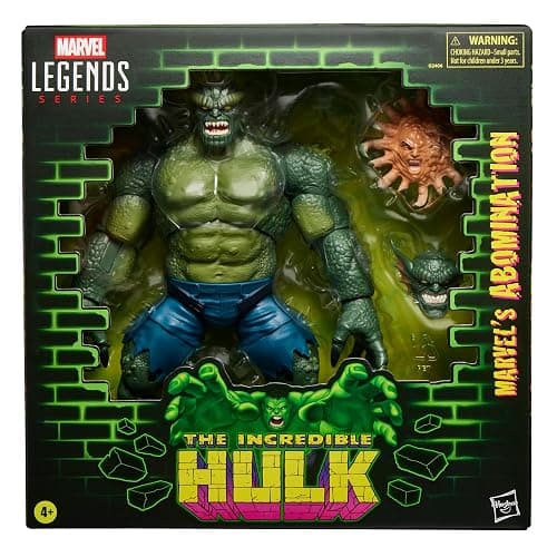 Marvel Legends Series Abomination, Hulk Comics Collectible 6-Inch Scale Action Figure - Image 1