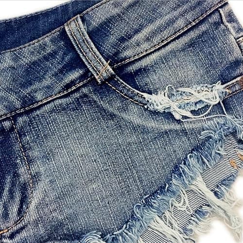 NW Women's Low Waist Sexy Denim Short Hot Pants Sexy Mini Jeans Shorts thumbnail 4