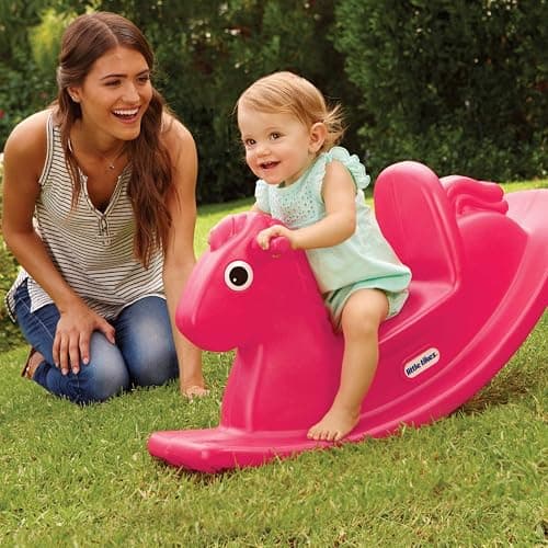 Little Tikes Rocking Horse Magenta Small thumbnail 3
