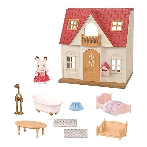 Calico Critters - Red Roof Home - Cozy Cottage - 2026 Edition Dollhouse – Kids Pretend Play House, Miniature Home Playset, Expandable Design, Ages 3+ thumbnail 10