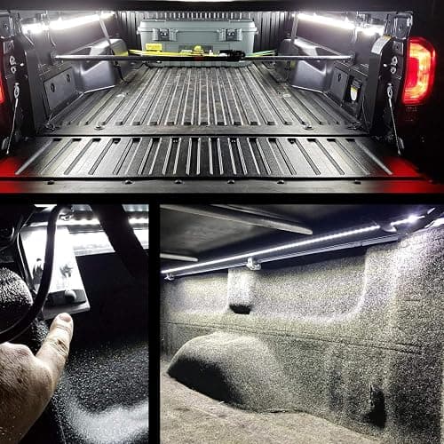 Nilight - TR-05 2PCS 60 Inch 180 LEDs Bed Strip Kit with Waterproof on/Off Switch Blade Fuse 2-Way Splitter Extension Cable for Cargo, Pickup Truck, SUV, RV, Boat , 2 Years Warranty thumbnail 8