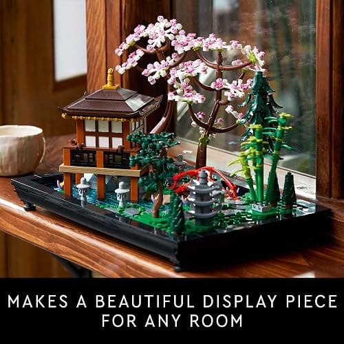 LEGO Icons Tranquil Garden Building Set - Detailed Japanese Zen Garden DIY Kit for Adults, Ages 18+ - Gift for Birthday - Building Block Set for Home Decor - 10315 thumbnail 6