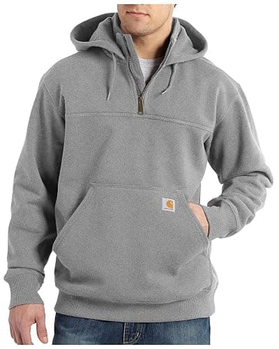 Carhartt mens Rain Defender Loose Fit Heavyweight Quarter-zip Sweatshirt thumbnail 2