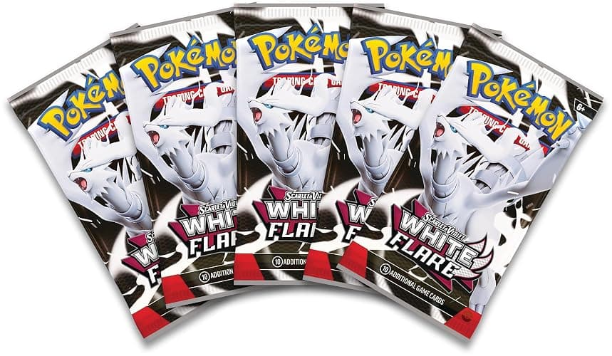 Pokemon TCG Scarlet & Violet 10.5 White Flare Binder Box thumbnail 5
