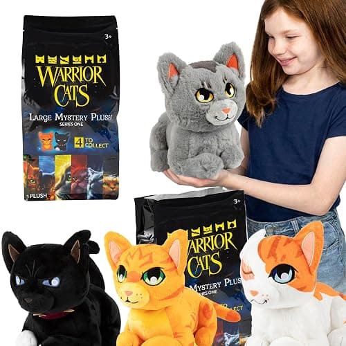 Warrior Cats Large Mystery Plush, Series 1, Book Series, Mystery Plush Bag, Blind Bag, 1 of 4 Possible, Official Merch - Image 1