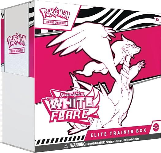 Pokemon TCG Scarlet & Violet 10.5 White Flare Elite Trainer Box - Image 1