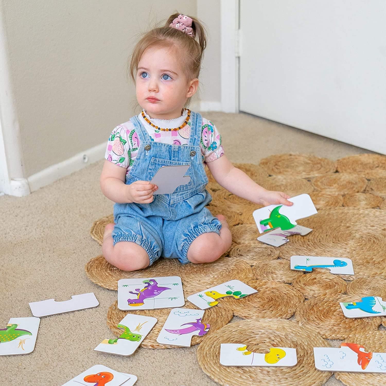 The Learning Journey: My First Match It - Dinosaurs - 2 Year Old Toys, Puzzles for Toddlers, Toddler Puzzle, Educational Toys for 2 Year Old - 15 Self-Correcting Matching Puzzles - Award Winning Toys - Dinosaurs thumbnail 4