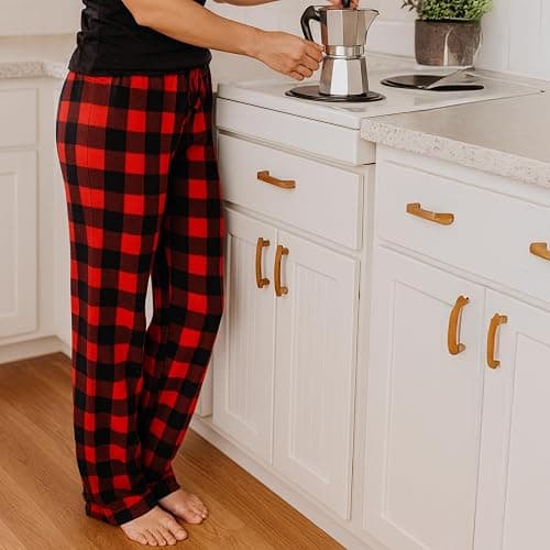 Just Love Women Plush Pajama Pants Buffalo Plaid thumbnail 5