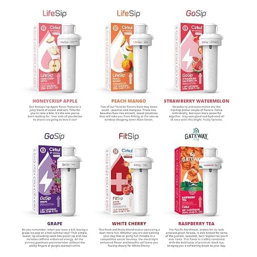 Cirkul Flavor Frenzy Bundle with 12 Flavor Cartridges, Zero Calories, and No Sugar Drink Mix thumbnail 4