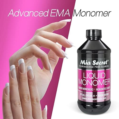 Mia Secret 4 fl oz EMA Liquid Monomer, Advanced Blended Acrylic Liquid for Acrylic Nails Application  thumbnail 2