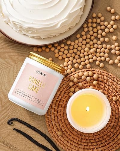 AOOVOO Scented Candles Set - 6 Pack Candles for Women, Lavender/Lilac/Vanilla/Floral/Rose/Breeze, Soy Candle Gifts for Home Scented, 42 oz, 300 Hours Burn Time thumbnail 2