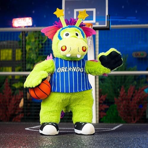Bleacher Creatures Orlando Magic Stuff 10” Plush NBA Plush Figure (2025) - A Mascot for Play or Display thumbnail 7