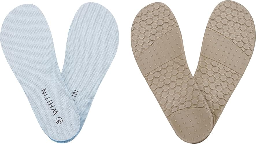 WHITIN Women's Wide Toe Box Barefoot Ballet Flats W93 | Natural Toe Space for Wide Feet, 2 Removable Insoles for Adjustable Fit, Comfort for Office, Dress, Bussiness Casual, Daily thumbnail 6