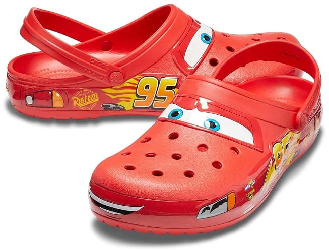 Crocs Unisex Adult Disney Pixar Cars Lightning McQueen Clogs thumbnail 6