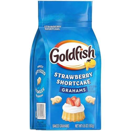 Goldfish Grahams Strawberry Shortcake Flavored Baked Snack Crackers, 6.6 Oz Bag thumbnail 5