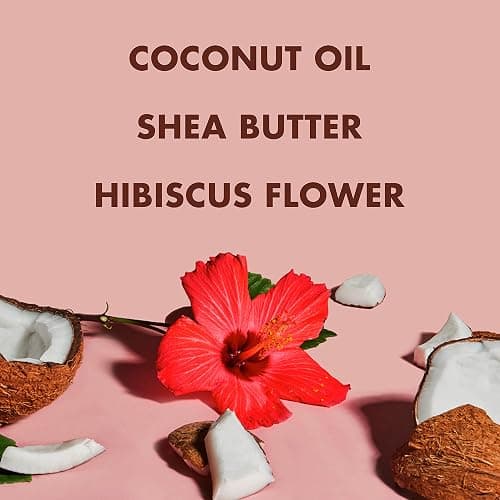 Shea Moisture Coconut & Hibiscus Massage Oil and Body Oil for Dry Skin, Bath Oil with Coconut Oil and Vitamin E Oil for Skin, 8 oz thumbnail 5