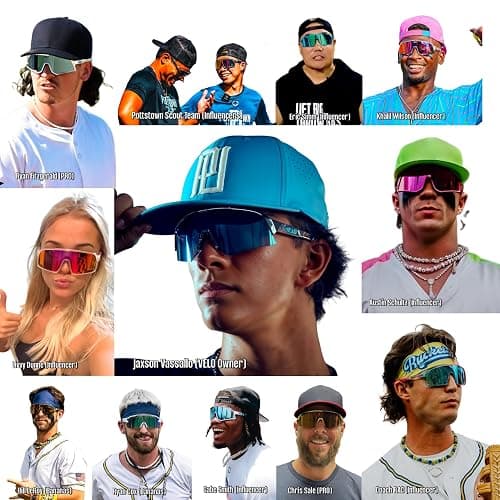 VELO Shades – Cutter 2X1 – Baseball/Softball Sunglasses – By Jax at The Bullpen Training thumbnail 4