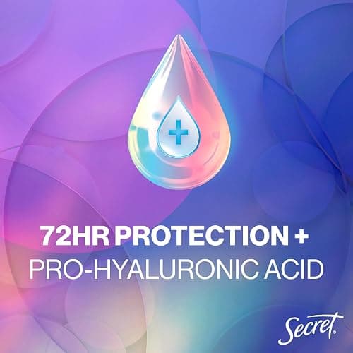 Secret Fresh Antiperspirant Deodorant for Women, 72hr Breathable Sweat & Odor Protection, Instant Freshness & Gentle, PH Balancing Minerals, Clear Gel, Refreshing Berry Scent, 2.6 oz (Pack of 2) thumbnail 5