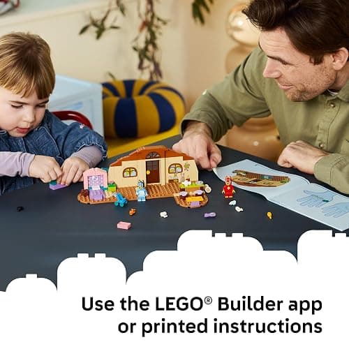 LEGO Bluey School with Rusty and Bluey - Building Toy for Girls & Boys, Ages 4+ - Toddler Figures & Playset - Gift for Birthdays - 11221 thumbnail 4