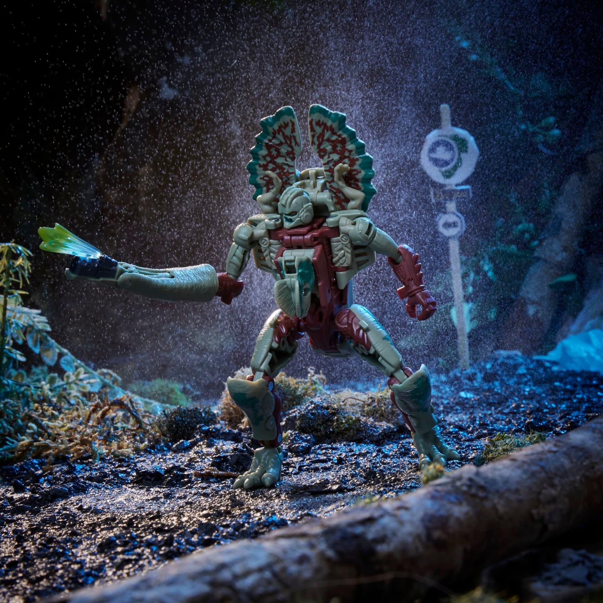 Transformers Collaborative Jurassic Park x Toys Dilophocon & Autobot JP12, Cifras de acción para niños y niñas de 8 años en adelante (Exclusivo de Amazon) thumbnail 5
