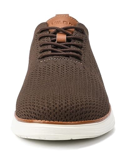 VILOCY Men's Casual Dress Sneakers Oxfords Business Mesh Breathable Walking Shoes Tennis Comfortable thumbnail 8