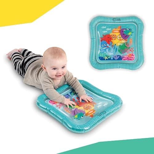 Baby Einstein, Tappetino d'acqua Sensory Splash Ocean Explorers, per giocare a pancia in giù o da seduti, 0-36 mesi thumbnail 2