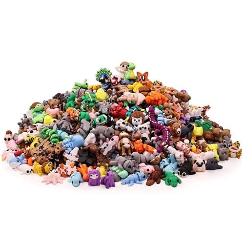 35 PCS Mystery Animal Figurines, Randomly Selected from Over 200 Unique 3D Printed Animal Figurines, Fidget Desk Toys, Party Favors, Classroom Rewards, Gift Exchanges, Event Giveaways for kids - Image 1