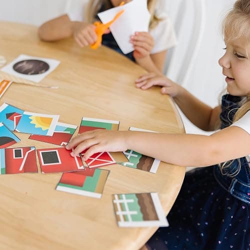 Melissa & Doug Scissor Skills Activity Book With Pair of Child-Safe Scissors (20 Pages) - FSC Certified thumbnail 7