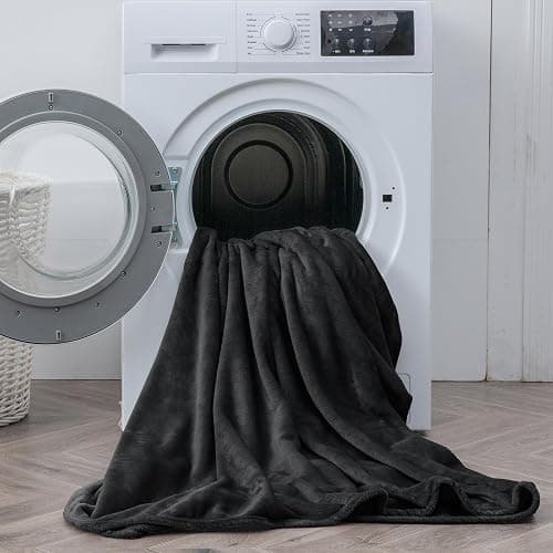 BEDELITE Flannel Sheets King Size Black - Super Soft Fleece Sheets Set Fluffy Extra Plush, 4 Piece(Include Fitted Sheet, Flat Sheet, 2 Pillowcases) thumbnail 8