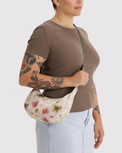 BAGGU Small Nylon Crescent Bag thumbnail 2