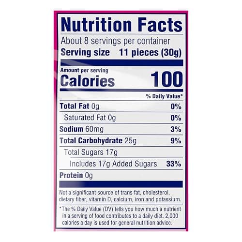 SweeTARTS Rope Bites Candy, Mixed Fruit, 8 Ounce Resealable Bag thumbnail 2