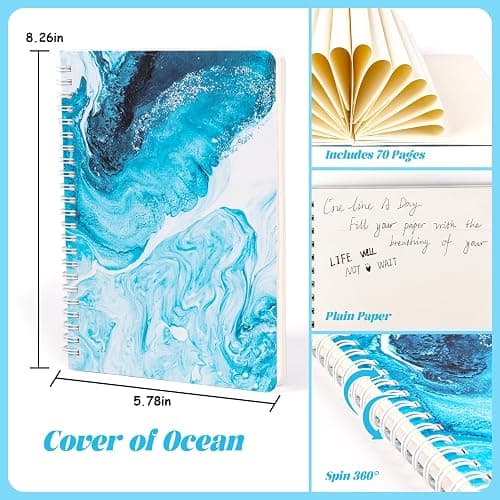 VERTOY DIY Journal Kit for Girls - Ideas Birthday Gifts and Toys Age 8 9 10 11 12 13+ Years Old, Kids Scrapbook Journaling Kit for Writing Diary Supplies Set, Teen Girls Trendy Stuff thumbnail 9