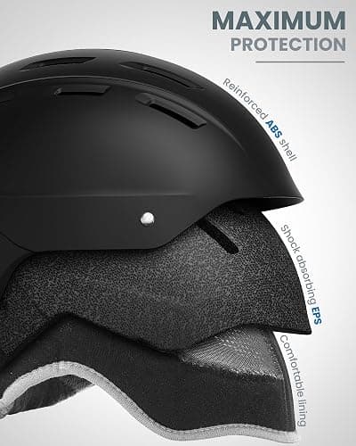 OutdoorMaster Kelvin II Ski Helmet - Snow Sport Helmet Snowboard Helmet for Men Women & Youth thumbnail 2