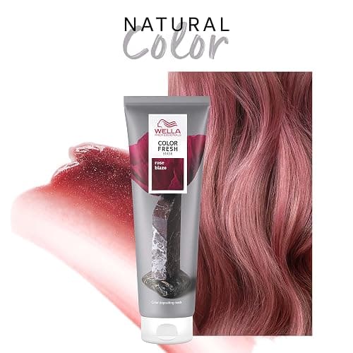 Wella Color Fresh Mask | Color-Depositing Hair Mask for Refreshed Salon Color | Vegan Formula with Avocado Oil for Smooth, Moisturized Results | All Hair Types | Zero Damage | Silicone Free | 5 Fl Oz thumbnail 13
