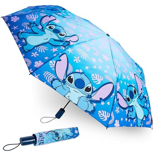 Disney Automatic Umbrella for Kids Teens Adults, Folding Telescopic Umbrella Lightweight Travel School Work, Gifts for Kids - Image 1