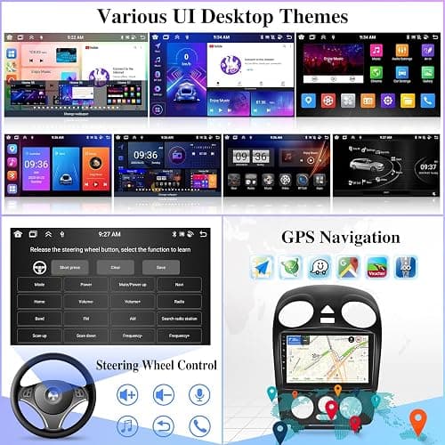 8 Core [4G+64G] Car Radio for Volkswagen VW Beetle 2004 2005 2006 2007 2008 2009 2010 - Android 13 Touch Screen Stereo, DSP 32 EQ/IPS Screen/Carplay/Android Auto/SWC/Bluetooth 5.0/WiFi thumbnail 7