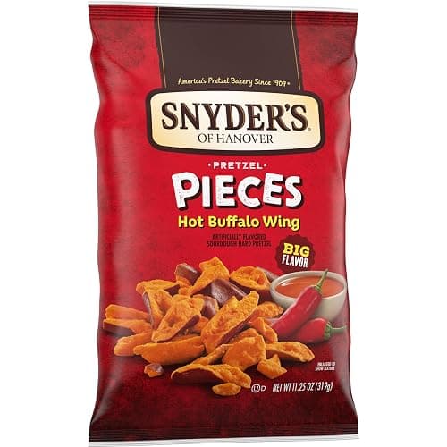 Snyder's of Hanover Hot Buffalo Wing Flavored Pretzel Pieces, 11.25 Oz thumbnail 5
