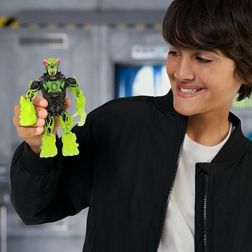 MrBeast Lab Hyper Fusion Mutators, Experiment & Create The Atomic Earth Panther, Add Mutation Fluid, Press The Fingerprint Scanner & Reveal The Panther, Over 20 Points of Articulation, Collect All 3 thumbnail 5