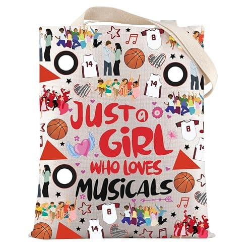 VAMSII School Musical Merchandise High Tote Bag School Musical Inspired Gift for Fan - Image 1