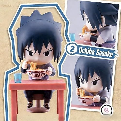 MINISO Naruto Shippuden × Ramen-Themed Figure Blind Box, Exquisite Collectible Ornament for Gifting(1-Random Piece) thumbnail 5