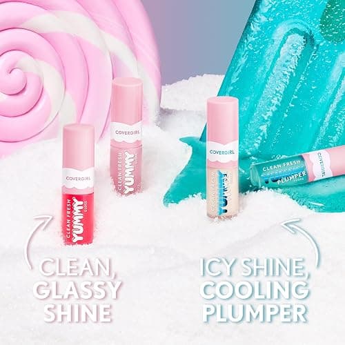 COVERGIRL Clean Fresh Yummy Gloss Bite-Sized Minis Kit - Let’s Get Fizzical & But First a Cosmo - 0.16 fl oz each thumbnail 7