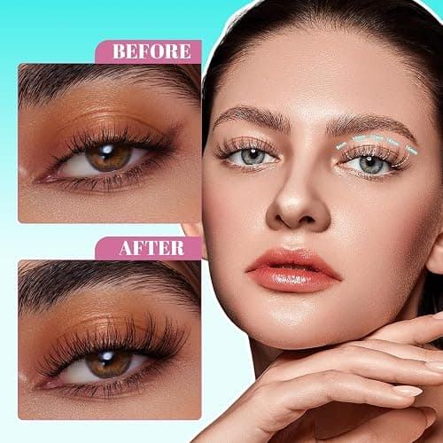 Lash Clusters Kit,160pcs Natural Eyelash Extension with Lash Bond and Seal Waterproof,Remover For Lashes Cluster,Lash Applicator Tool For False Eyelashes Extensions At Home(Lavendy,Kit) thumbnail 6