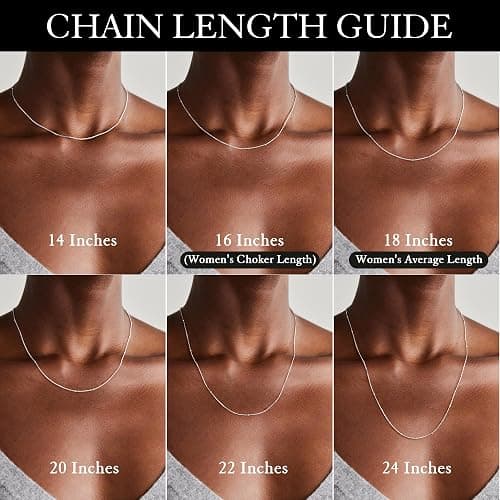 IEFWELL S925 Sterling Silver Chain Necklace for Women - 14K-Real-Gold-Plated 1.5mm Satellite Bead Chains Necklace, Sturdy Women's Chain Necklaces, 14/16/18/20/22/24 Inches Christmas Jewelry Gifts thumbnail 6